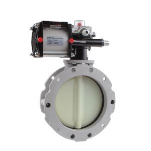 Pneumatski cementni leptirasti ventil